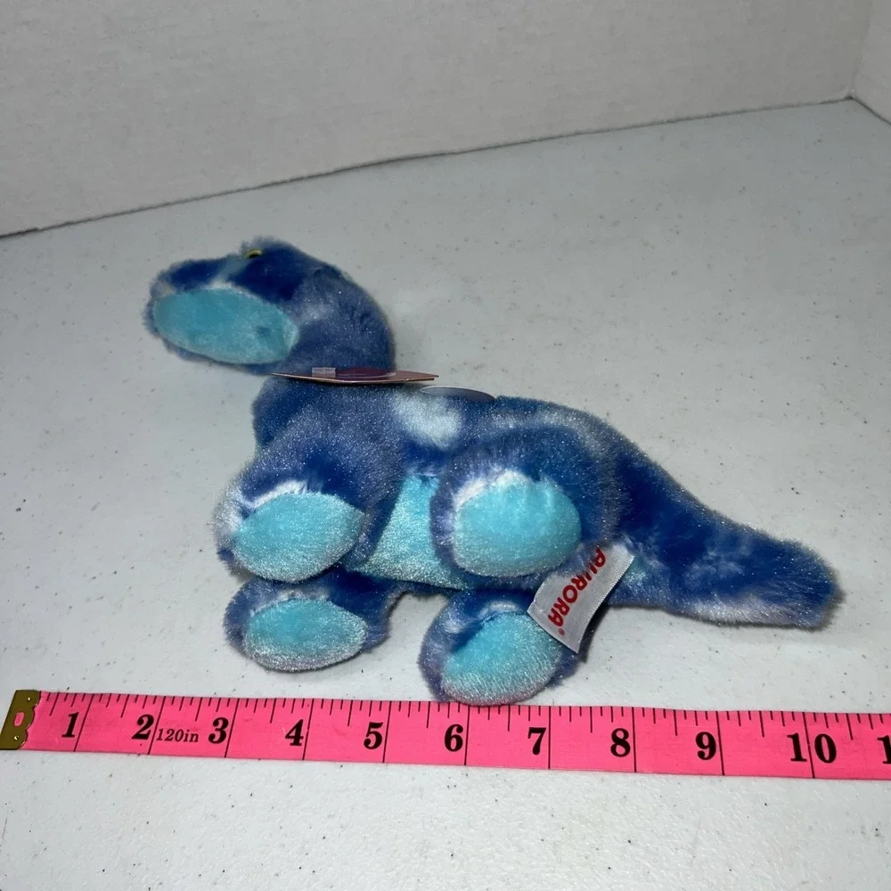 Aurora Blue Dinosaur Plush Brachiosaurus 8.5